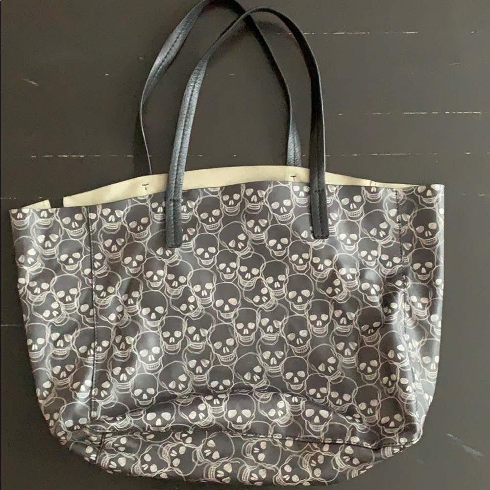 She & Lo skull tote